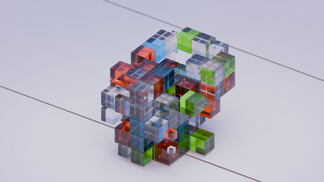 Blender 3D modeling workspace
