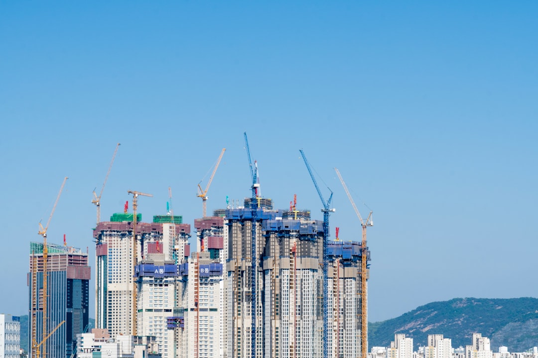 office building and construction equipment Korea