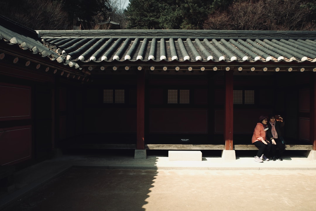 young couple saving money Korea