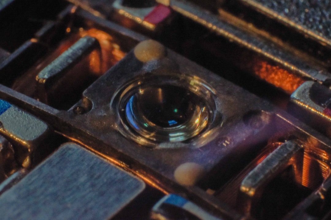 smartphone AI chip close up