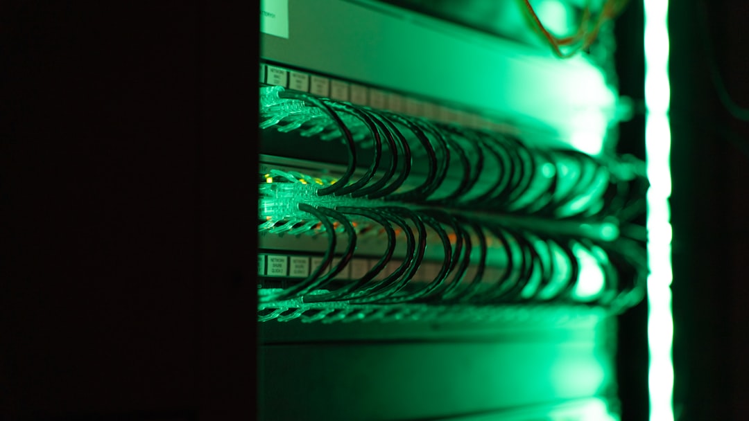 cybersecurity data center server room